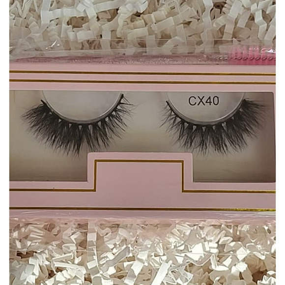 She Did That-New Fluffy 100% 3D Real Mink 12-15mm Mix Length Eyelashe Strips - Picture 1 of 3